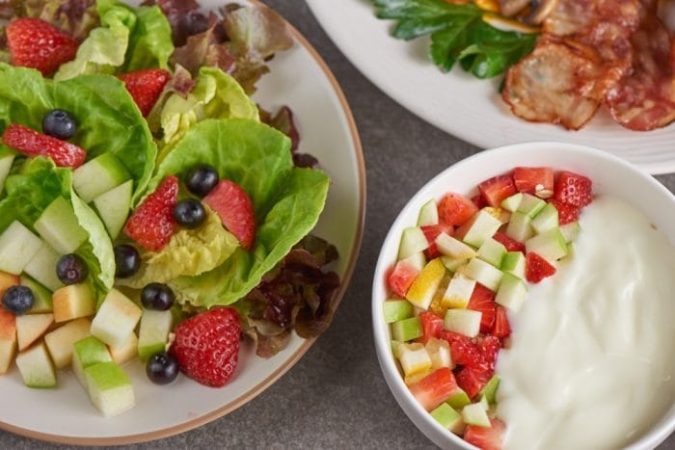 mayonnaise untu salad buah
