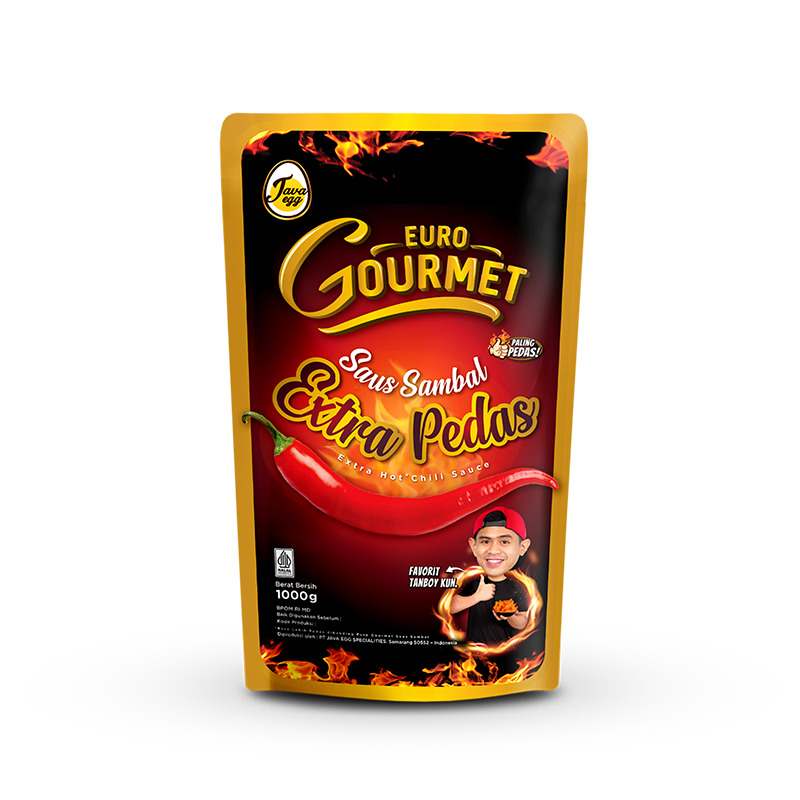 Euro Gourmet Saus Sambal Extra Pedas 1 kg